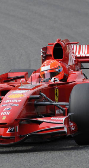 Great Racer Michael Schumacher Phone Wallpaper