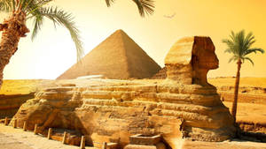 Greater Cairo Giza Pyramid & Sphinx Wallpaper