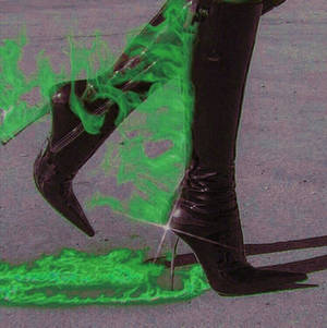Green Aesthetic Tumblr Smoking Boots Wallpaper