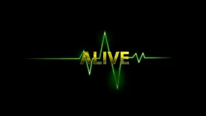 Green Alive Pulse Wallpaper