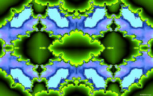 Green And Purple Fractals