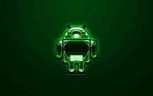 Green Android Glass Desktop Wallpaper
