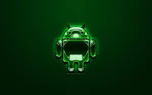 Green Android Glass Desktop Wallpaper