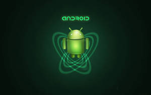 Green Android Spiral Desktop Wallpaper