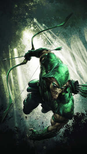 Green Arrow By Dc Comics Wallpaper