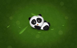 Green Baby Panda Tumblr Desktop Wallpaper