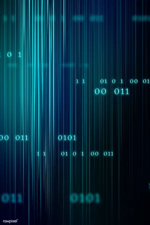 Green Binary Numbers Wallpaper