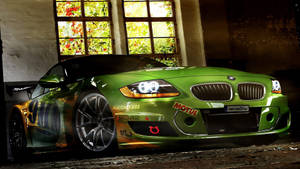 Green Bmw Sports Car Wallpaper