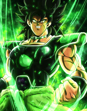 Green Broly Iphone Dragon Ball Super Wallpaper