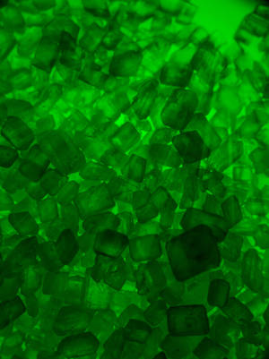 Green Crystal Stones Wallpaper