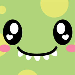 Green Dino Cute Girly Ipad Wallpaper