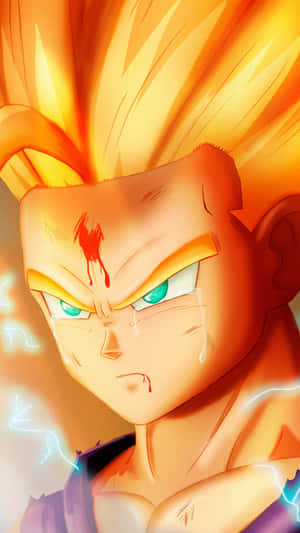 Green Eyed Gohan Iphone Background Wallpaper