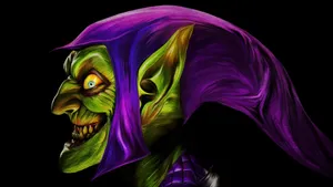 Green Goblin Blue Eyes Wallpaper