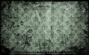 Green Grunge Pattern Wallpaper