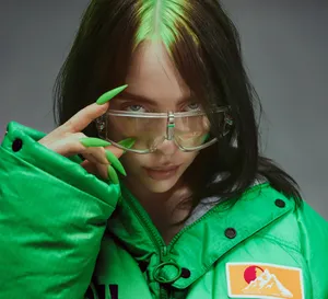 Green Hair Billie Eilish 4k Wallpaper