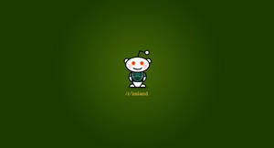 Green Ireland Reddit Logo Wallpaper