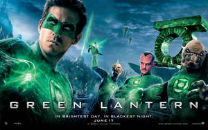 Green Lantern Digital Film Poster Wallpaper