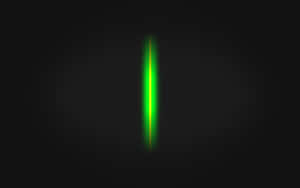 Green Led Line Textured Black Background Wallpaper