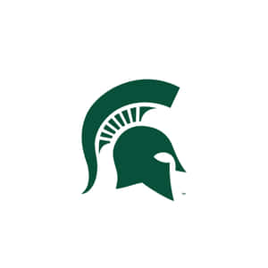 Green Michigan State Spartans Logo Wallpaper
