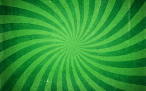 Green Themed Spiral Background Wallpaper