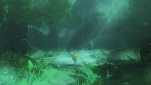 Green Wild Forest Zelda Wallpaper