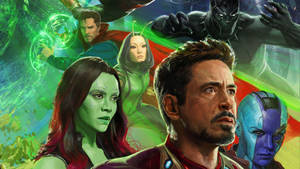 Greenish Marvel Pc Wallpaper