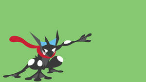 Greninja In Green Wallpaper