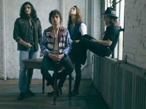 Greta Van Fleet Members Photoshoot Picture Wallpaper