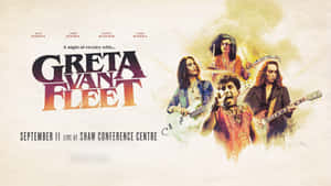 Greta Van Fleet Rock Band Ticket Picture Wallpaper