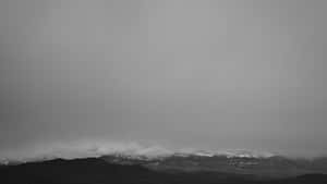 Grey Aesthetic Desktop Sea Waves Wallpaper