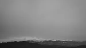 Grey Aesthetic Desktop Sea Waves Wallpaper