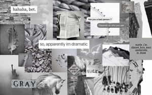 Grey Aesthetic Desktop Wallpaper Wallpaper