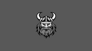 Grey Minnesota Vikings Symbol Wallpaper