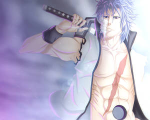 Grimmjow Carrying Sword Wallpaper