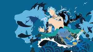 Grimmjow Savage Vector Art Wallpaper