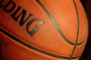 Grip And Spin The Spalding Basketball Wallpaper