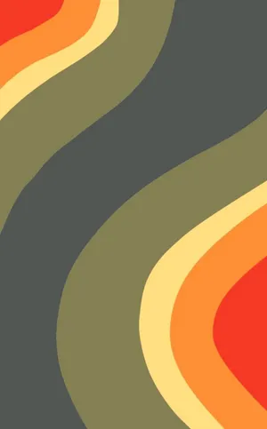 Groove To Retro Music With Colorful Style Wallpaper