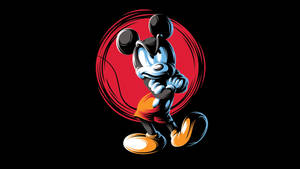 Grumpy Mickey Mouse Wallpaper