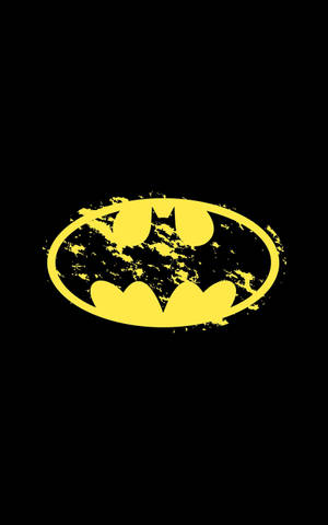 Grunge_ Batman_ Logo Wallpaper