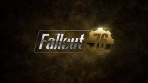 Grunge Fallout 76 Logo Wallpaper