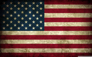 Grunge Flag Of Usa Wallpaper