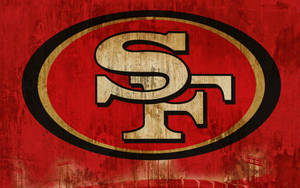 Grunge San Francisco 49ers Logo Wallpaper