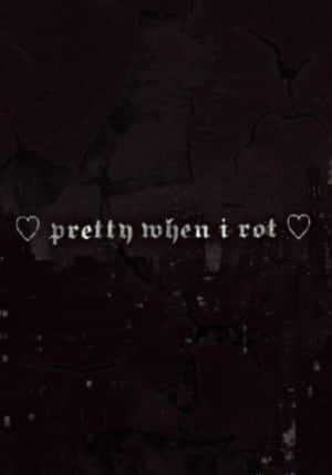 Grunge Tumblr Aesthetic Gothic Typography Wallpaper