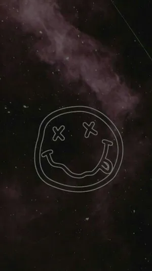 Grunge Tumblr Aesthetic Nirvana Smiley Wallpaper