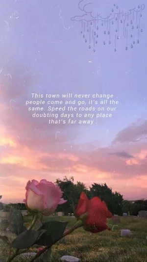 Grunge Tumblr Aesthetic Pink And Red Roses Wallpaper