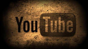 Grunge Youtube Logo Wallpaper