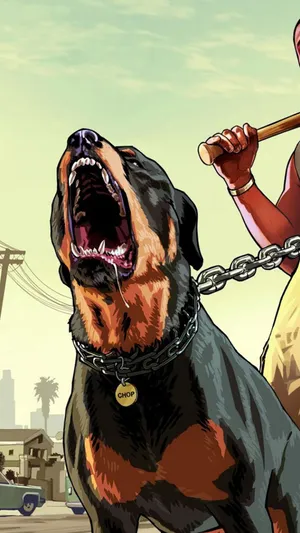 Gta Iphone Chop Wallpaper