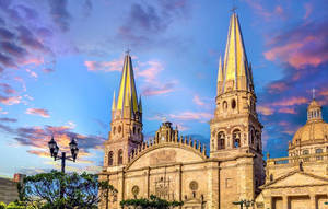 Guadalajara Historic Cathedral Wallpaper
