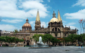 Guadalajara With Cloudy Sky Wallpaper