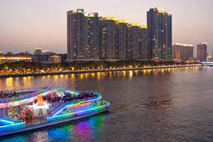 Guangzhou Night Cruise Wallpaper